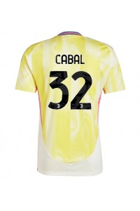 Juventus Juan Cabal #32 Fotballdrakt Borte Klær 2024-25 Korte ermer